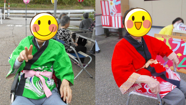 r7グループホームの祭りの写真