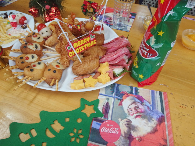 グループホーム１・２・Sunのクリスマスの様子