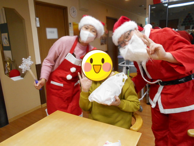 グループホーム１・２・Sunのクリスマスの様子