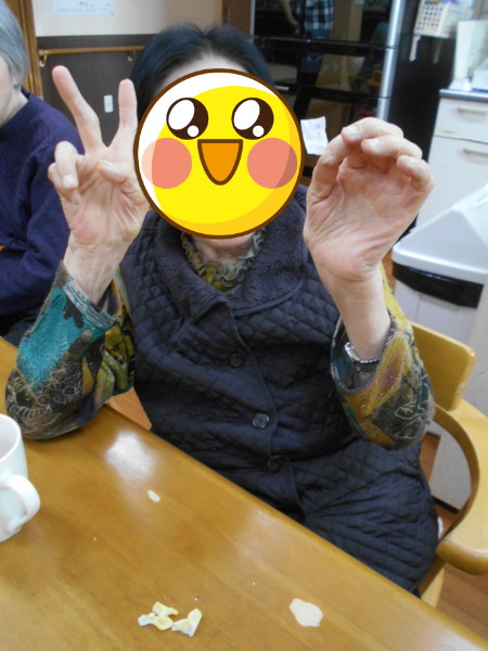 グループホーム１・２・Sunのお正月の様子