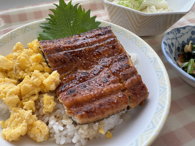夏の土用の丑の日にうなぎ